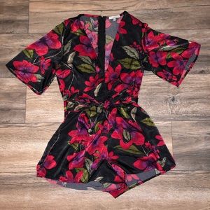 XS floral romper